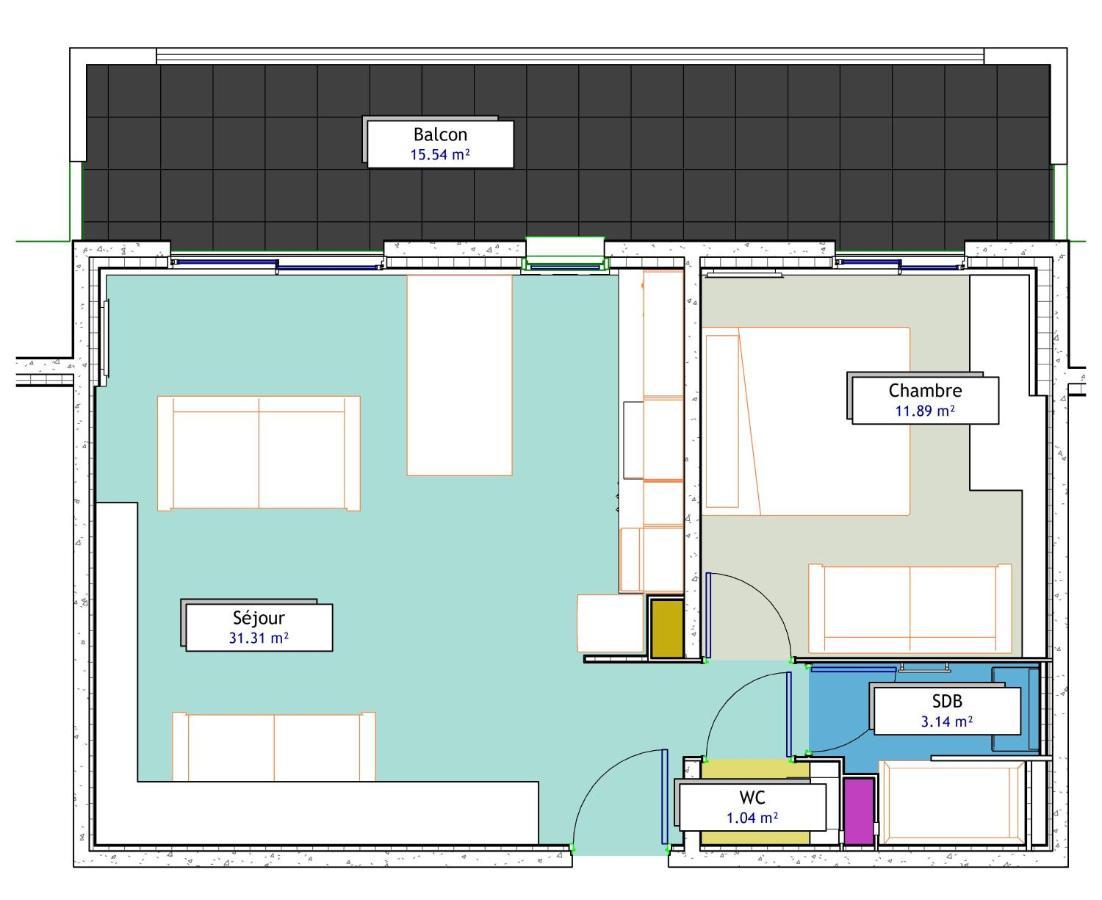 8 Min De La Plage, 2 De La Gare, 15 De St-nazaire Appartement La Baule-Escoublac